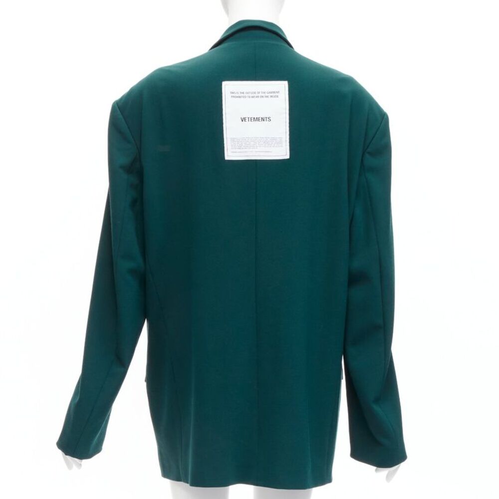 Vetements 2019 Oversized Double Blazer